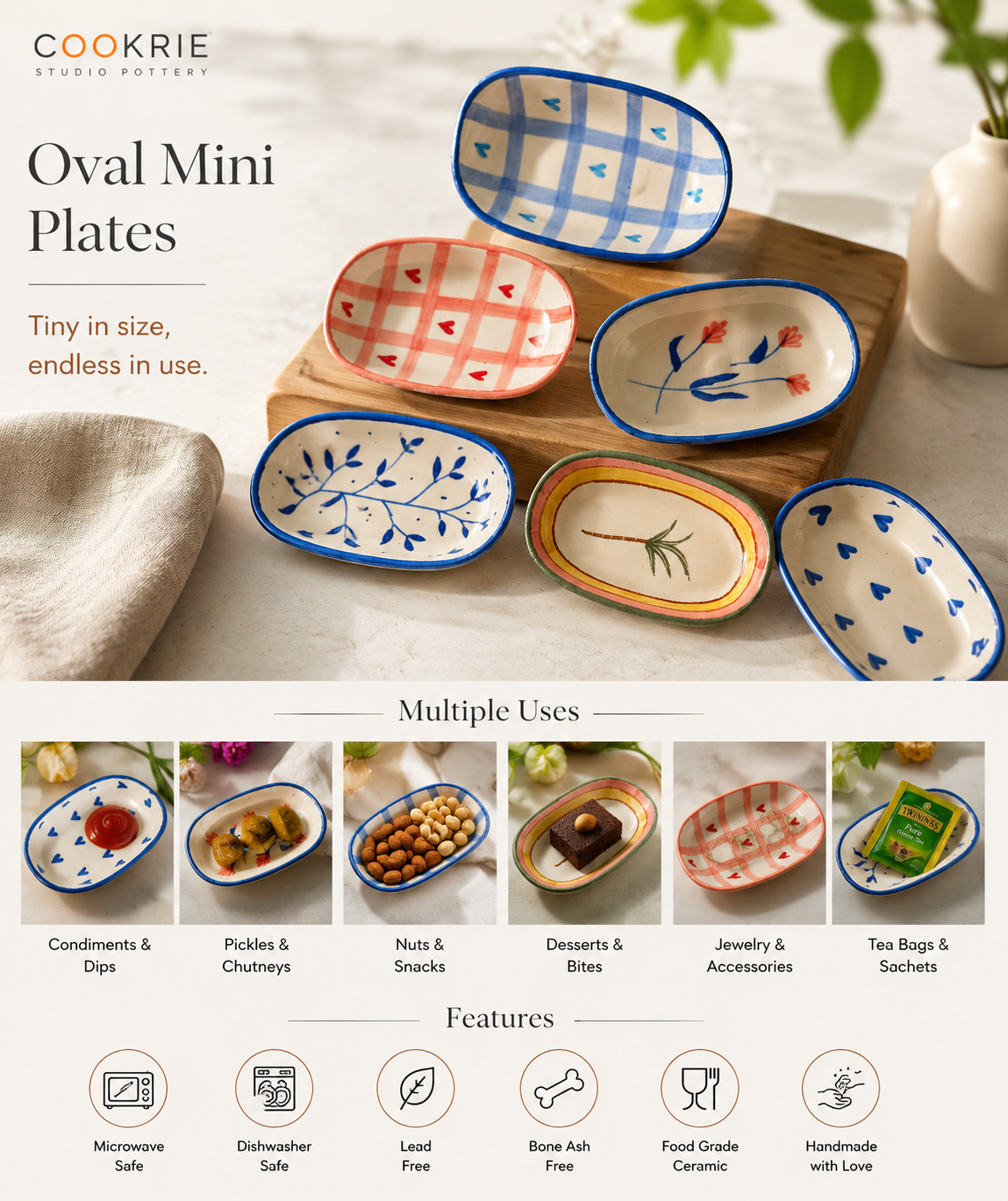 The Whimsical Oval Trinket Dish Collection view 4