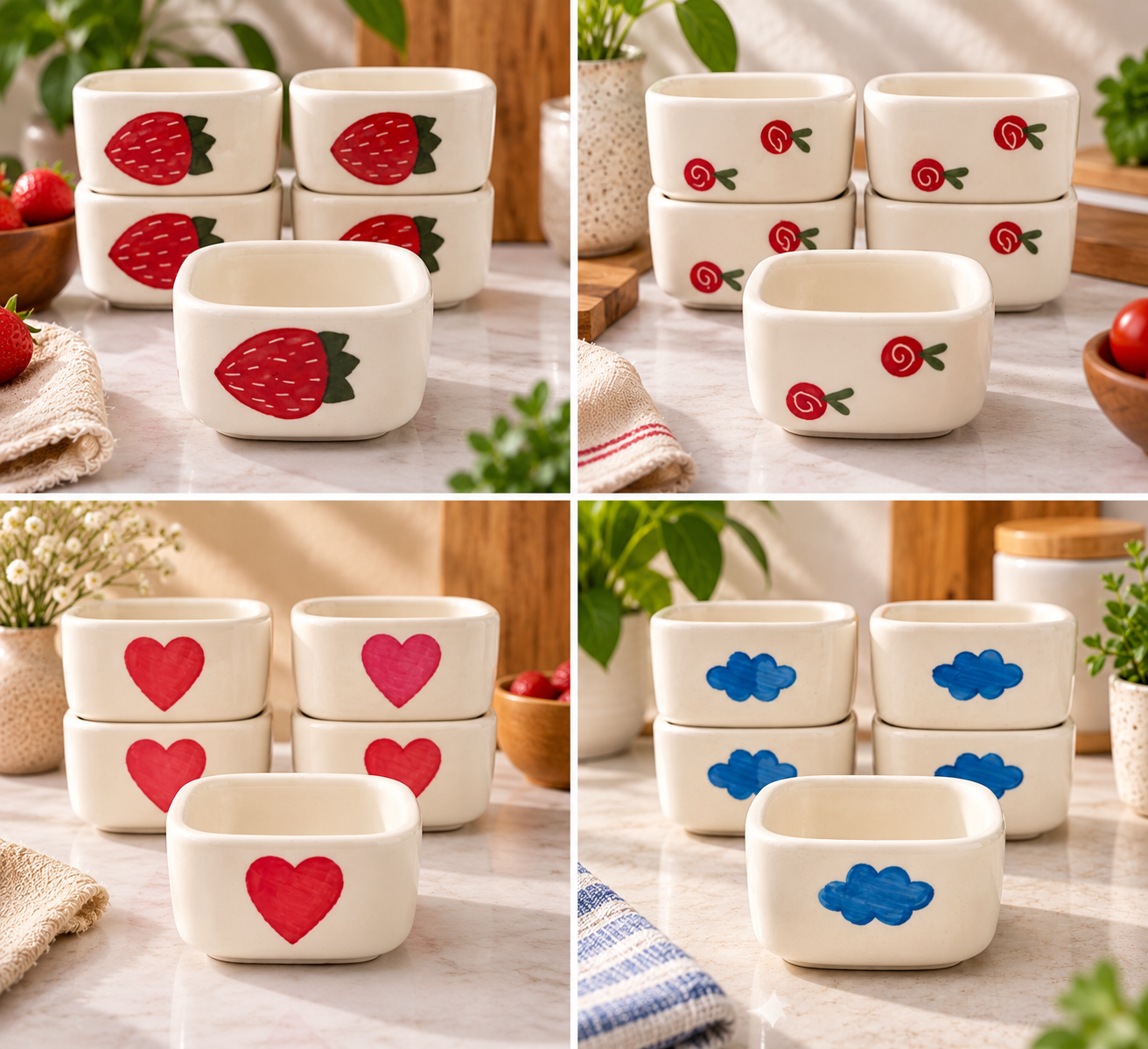 Little Dip bowls view 4