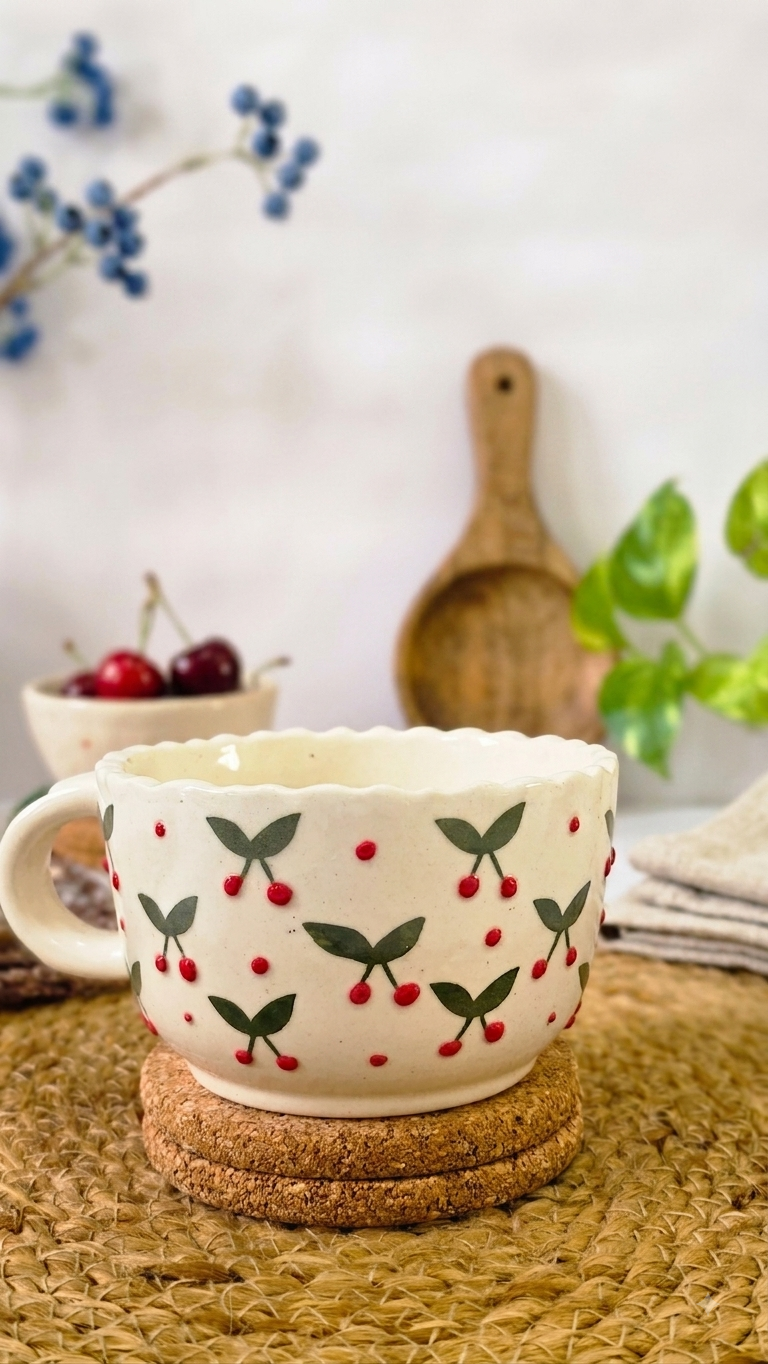 Cherry  Delight Soup Bowls view 4