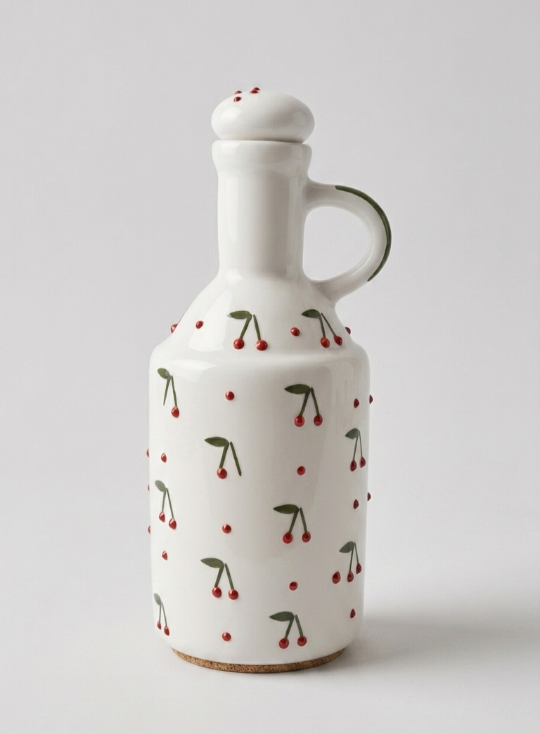 Handcrafted Ceramic Oil Dispenser view 3