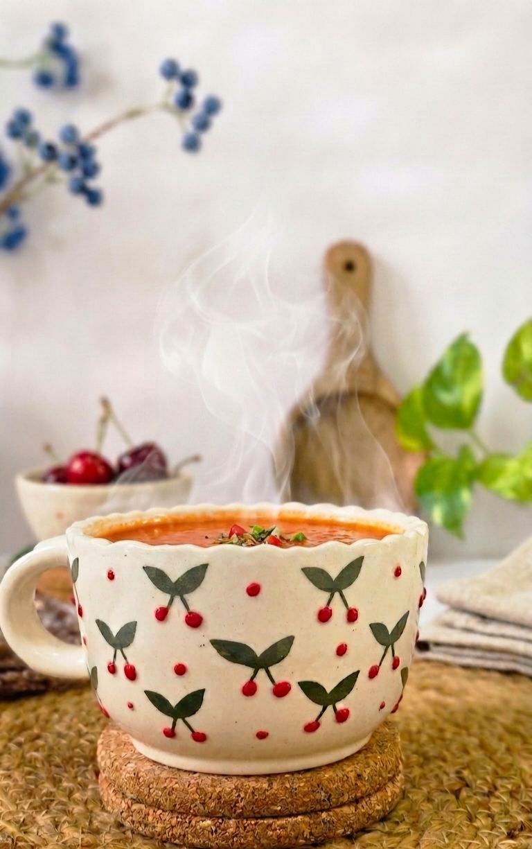 Cherry  Delight Soup Bowls